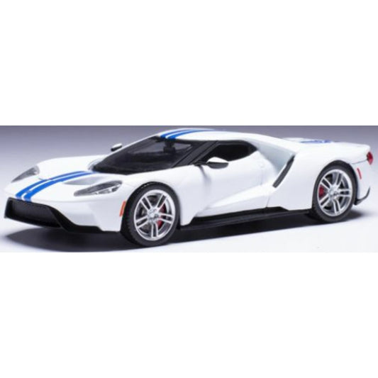 THIS ITEM IS AVAILABLE TO ORDER FROM OUR SUPPLIER - 1:43 IXO IXCLC536 FORD GT WHITE 2017