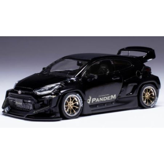 THIS ITEM IS AVAILABLE TO ORDER FROM OUR SUPPLIER - 1:43 IXO IXMOC340 TOYOTA PANDEM GR YARIS BLACK