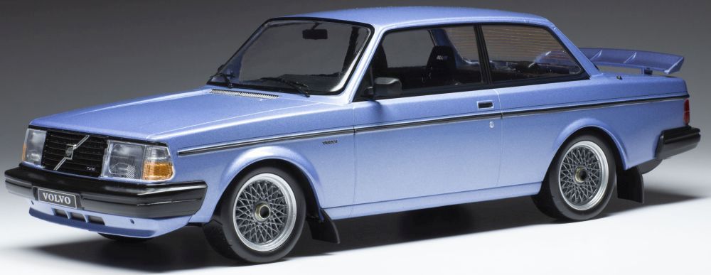 Available to Order – Volvo 240 Turbo Custom Matt Blue 1986 1:18 (IXO 18CMC090)