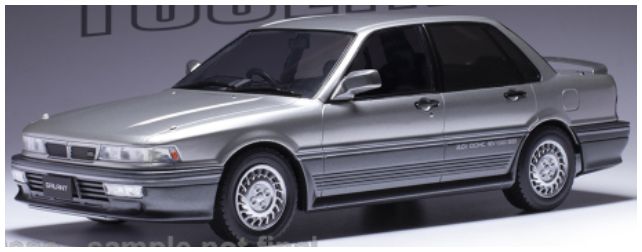 Available to Order – Mitsubishi Galant VR-4 Silver 1987 1:18 (IXO 18CMC191)
