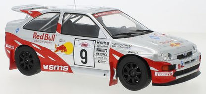 Available To Order – Ford Escort RS Cosworth #9 Red Bull Rally Acropolis 1994 Vatanen/Pons 1:18 (IXO 18RMC108)