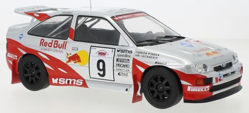 Available To Order – Ford Escort RS Cosworth #9 Red Bull Rally Acropolis 1994 Vatanen/Pons 1:18 (IXO 18RMC108)