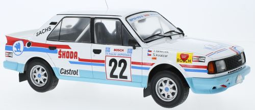 Available to Order – Skoda 130 LR #22 WRC Rally Acropolis 1986 S.Kvaizar/J.Janecek 1:18 (IXO 18RMC157B)