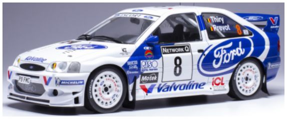 Available To Order – Ford Escort WRC #8 RAC Rally B.Thiry S.Prevot 1998 1:18 (IXO 18RMC170B)