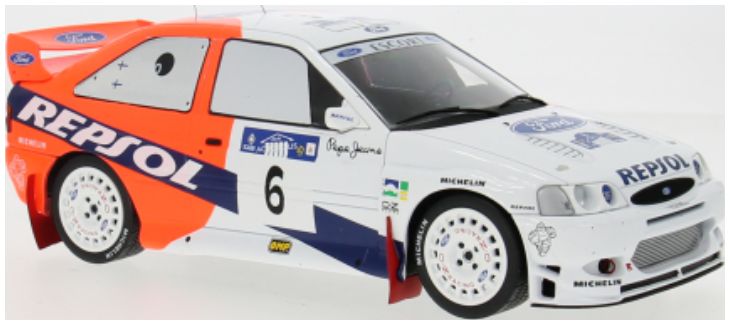 Available To Order – Ford Escort WRC Acropolis 1997 #6 J.Kankkunen/J.Repo 1:18 (IXO 18RMC172B)