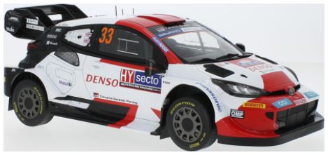 Available To Order – Toyota GR Yaris Rally1 Hybrid #33 Rallye WM Rally Finland 2023 E.Evans/S.Martin 1:18 IXO Model (IXO 18RMC174A)