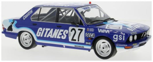 Available To Order – BMW 528i (E28) 24h Spa 1982 #27 A.Cudini H.Regout/A.Peltier 1:18 (IXO 18RMC183B)