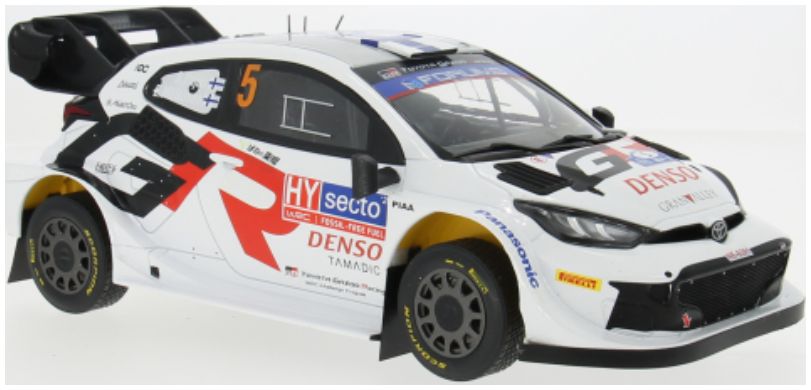 Available to Order – Toyota GR Yaris Rally1 Hybrid Rally WM Rally Finland 2024 #5 S.Pajari/E.Malkonen 1:18 (IXO 18RMC217)