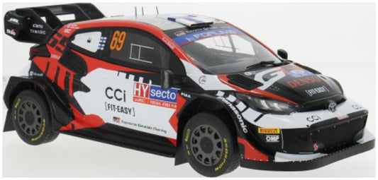 Available to Order – Toyota GR Yaris Rally1 Hybrid Rally WM Rally Finland 2024 #69 Rovanpera/Halttunen 1:18 (IXO 18RMC218)
