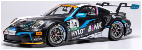 Available to Order – Porsche 911 GT3 Cup Porsche Cup Oschersleben 2024 #14 R.de Haan 1:18 (IXO 18RMC219)