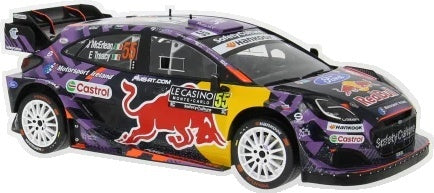 Available To Order – Ford Puma Rally1 WRC Rally Monte Carlo 2025 #55 J.McErLean/E.Treacy 1:18 IXO Model (IXO 18RMC231A)
