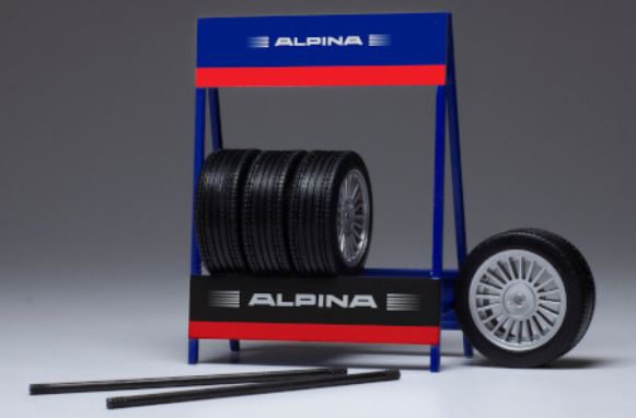 Available to Order – Wheel Set Alpina 1:18 (IXO 18SET003W)