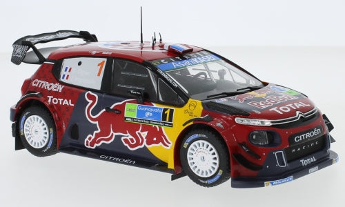Available To Order – Citroen C 3 WRC No.1 WRC Rallye Mexico 2019 S.Ogier/J.Ingrassia 1:24 (IXO 24RAL001)