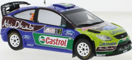 Available to Order – Ford Focus RS #4 WRC Rallye Sardinien 2009 J-M.Latvala/M.Antilla 1:24 (IXO 24RAL027A)