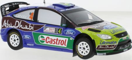 Available to Order – Ford Focus RS #3 WRC Rallye Sardinien 2009 M.Hirvonen/J.Lehtinen 1:24 (IXO 24RAL027B)