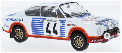 Available to Order – Skoda 130 RS #44 Rallye WM Rally Monte Carlo 1977 M.Zapadlo/J.Motal 1:24 (IXO 24RAL030A)
