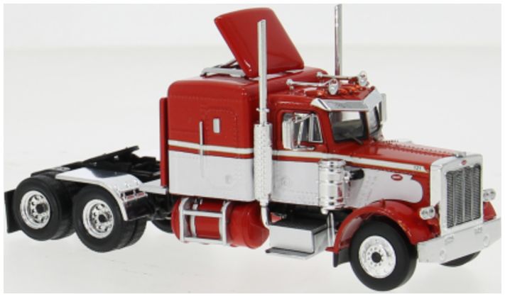 Available To Order – Peterbilt 359 Red/White 1973 1:64 IXO Model (IXO 64TR010A)