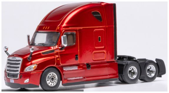 Available to Order – Freightliner Cascadia Red 2018 1:64 IXO Model (IXO 64TR013B)