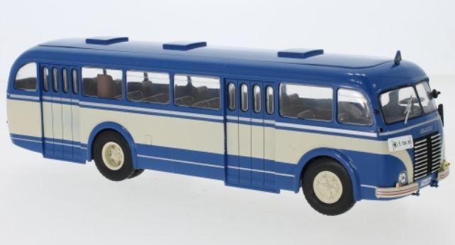 Available To Order – Skoda 706 RO Blue/White 1947 1:43 IXO Model (IXO BUS028)