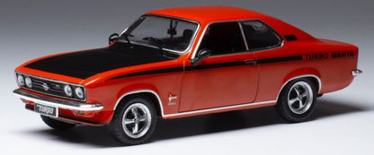 Available To Order – Opel Manta A Turbo Red/Black 1973 1:43 IXO Model (IXO CLC405)
