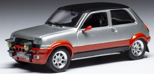 Renault 5 Alpine Gr. 2 Silver 1978 1:43 IXO Model