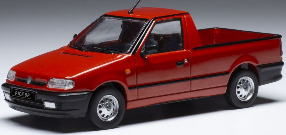 Available To Order – Skoda Felicia Pickup - Red 1995 1:43 IXO Model (IXO CLC474)