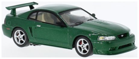 Available To Order – Ford Mustang STV Cobra R Metallic Green 2000 1:43 IXO Model (IXO CLC543)