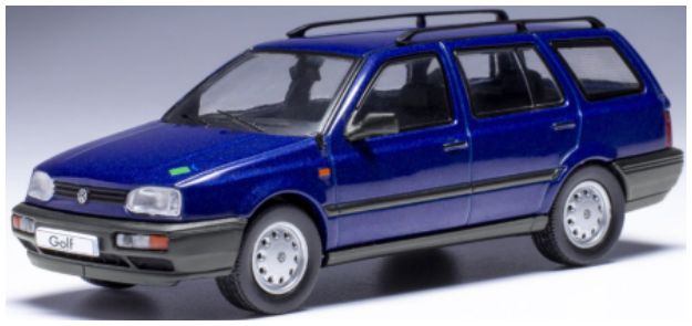 Available To Order – VW Golf III Variant Metallic Blue 1994 Pink Floyd 1:43 IXO Model (IXO CLC566)
