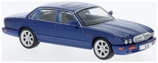 Jaguar XJ8 (X308) Blue Metallic 1998 1:43 IXO Model