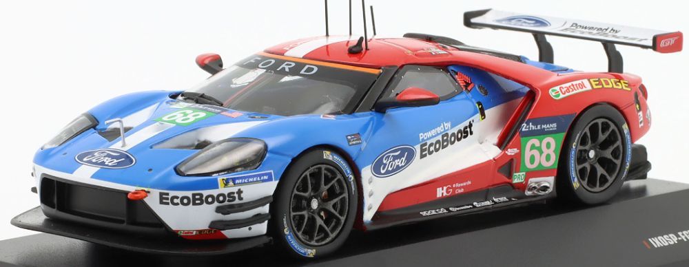 Available To Order – Ford GT #68 24h Le Mans 2016 Hand/Muller /Bourdais 1:43 IXO Model (IXO FGT43106)