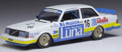 Available To Order – Volvo 240 #16 ETCC Monza 1984 U.Granberg/ G.Petersson 1:43 IXO Model (IXO GTM152)