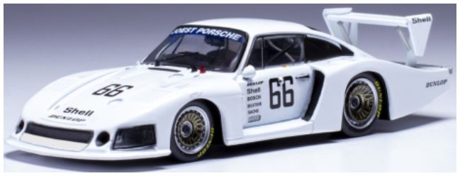 Available To Order – Porsche 935/78-81 Bergischer Lowe Zolder Moby Dick/J.Mass 1981 1:43 IXO Model (IXO GTM171)