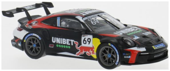 Available To Order – Porsche 911 GT3 Cup (992) Porsche Cup Zolder 2024 #69 K.Rovanpera 1:43 IXO Model (IXO GTM177)