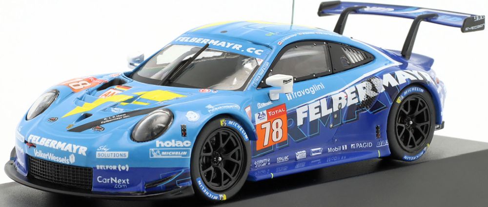 Available To Order – Porsche 911 RSR #78 24h Le Mans 2020 Beretta/Felbermayr/van Splunteren 1:43 IXO Model (IXO LE43058)