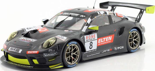 Available To Order – Porsche 911 GT3 R #8 VLN 1 Nurburgring 2019 Iron Force Slooten/Luhr/de Leener/Jan 1:18 IXO Model (IXO LEGT18031)