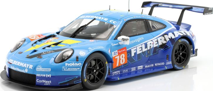 Available To Order – Porsche 911 RSR #78 24h Le Mans 2020 Beretta/Felbermayr/van Splunteren 1:18 IXO Model (IXO LEGT18063)