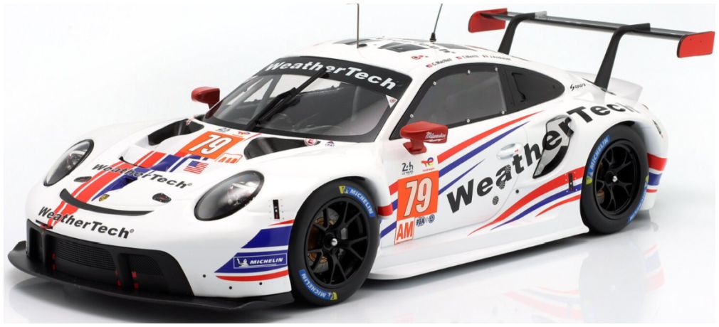 Available To Order – Porsche 911 RSR #79 24h Le Mans 2021 MacNeil/Bamber/Vanthoor 1:18 IXO Model (IXO LEGT1823017)