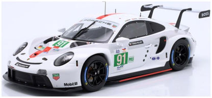 Available To Order – Porsche 911 RSR #91 Winner LMGTE Pro 24h Le Mans 2022 Porsche GT Bruni/Lietz/Makowi 1:18 IXO Model (IXO LEGT1823027)