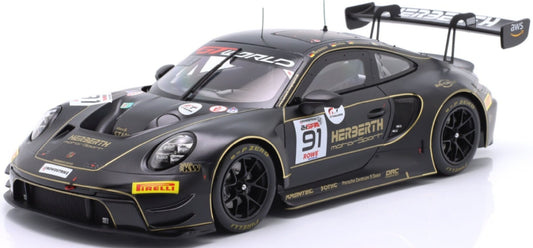 Porsche 911 GT3 R (992) #91 24h Spa 2025 Herberth Motorsport Bohn/Jefferies/Renauer 1:18 IXO Model