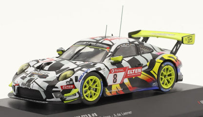 Available To Order – Porsche 911 GT3 R #8 24h Nurburgring 2019 Iron Force (Yellow Wheels) 1:43 IXO Model (IXO LEGT43011)