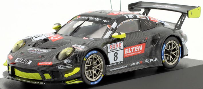 Available To Order – Porsche 911 GT3 R #8 VLN 1 Nurburgring 2019 Iron Force Slooten/Luhr/de Leener/Jan 1:43 IXO Model (IXO LEGT43014)