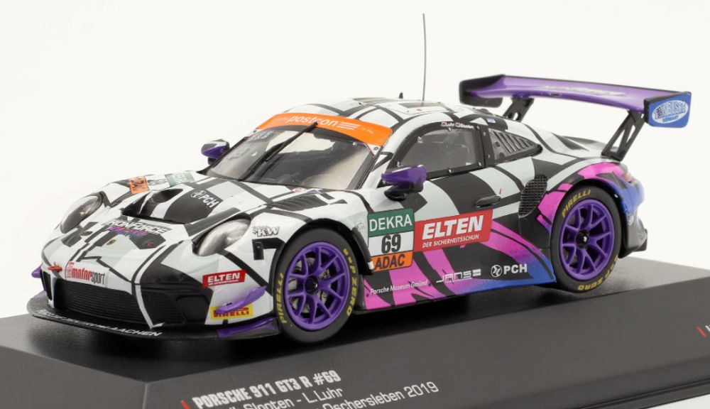 Available To Order – Porsche 911 GT3 R #69 ADAC GT Masters 2019 Iron Force 1:43 IXO Model (IXO LEGT43016)