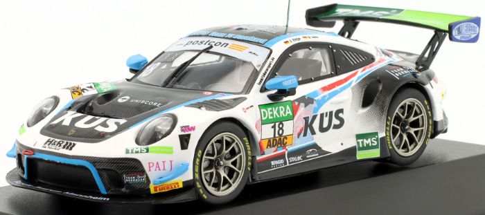 Available To Order – Porsche 911 GT3 R #18 ADAC GT Masters 2020 KUS Team75 Bernhard/Jahn/Fittje 1:43 IXO Model (IXO LEGT43044)