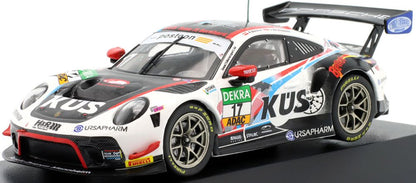 Available To Order – Porsche 911 GT3 R #17 ADAC GT Masters 2020 KUS Team75 Bellof Tribute 1:43 IXO Model (IXO LEGT43045)