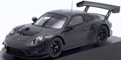 Available To Order – Porsche 911 GT3 R Plain Body Version 2019 Matt Black 1:43 IXO Model (IXO LEGT43047B)