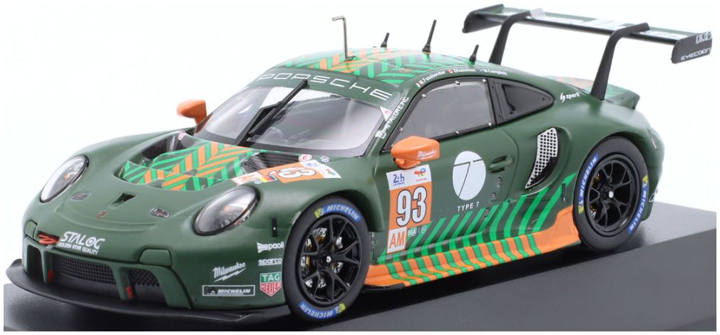 Available To Order – Porsche 911 RSR #93 Proton Competition Fassbender/Campbell/Robichon 1:43 IXO Model (IXO LEGT4323006)