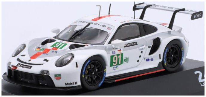 Available To Order – Porsche 911 RSR #91 Winner LMGTE Pro 24h Le Mans 2022 Porsche GT Bruni/Lietz/Makowi 1:43 IXO Model (IXO LEGT4323010)
