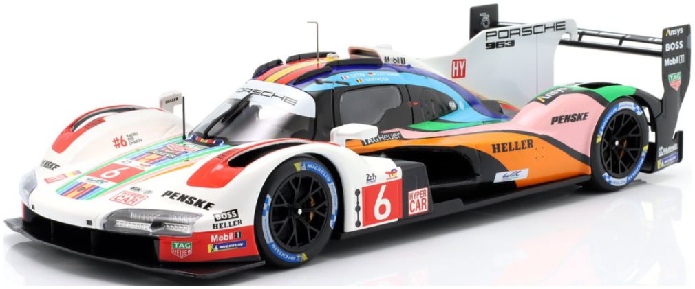 Available To Order – Porsche 963 #6 Penske 24h Le Mans 2023 Estre/Lotterer/Vanthoor 1:18 IXO Model (IXO LEGT963LM003)