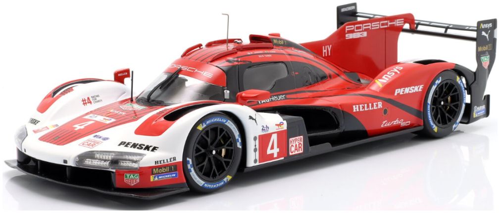 Available To Order – Porsche 963 #4 24h Le Mans 2024 Porsche Penske Motorsport Jaminet/Nasr/Tandy 1:18 IXO Model (IXO LEGT963LM007)