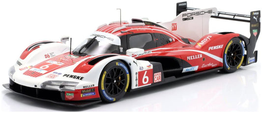 Available To Order – Porsche 963 #6 4th 24h Le Mans 2024 Penske Motorsport Estre/Lotterer/Vanthoor 1:18 IXO Model (IXO LEGT963LM009)